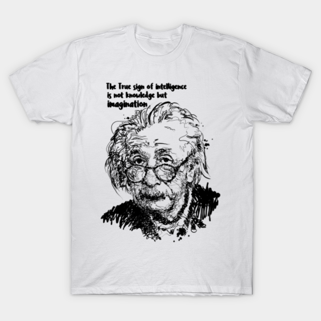 tattooed einstein t shirt